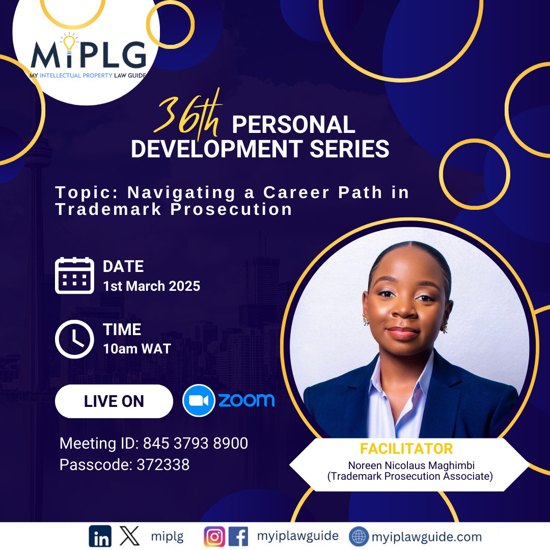 Navigating a career path in Trademark prosecution navigating a career path in trademark prosecution